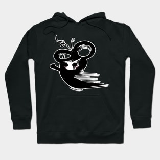 whimsical devil monster illustration Hoodie